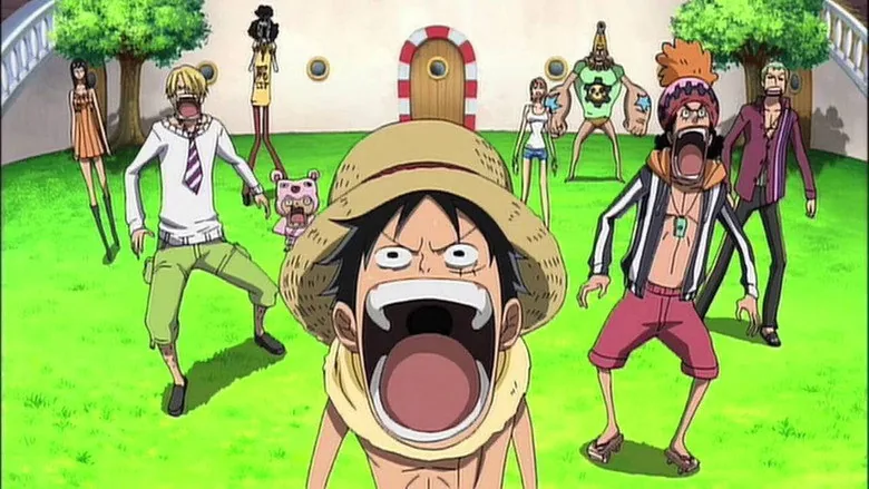 One Piece: Strong World sahne 3